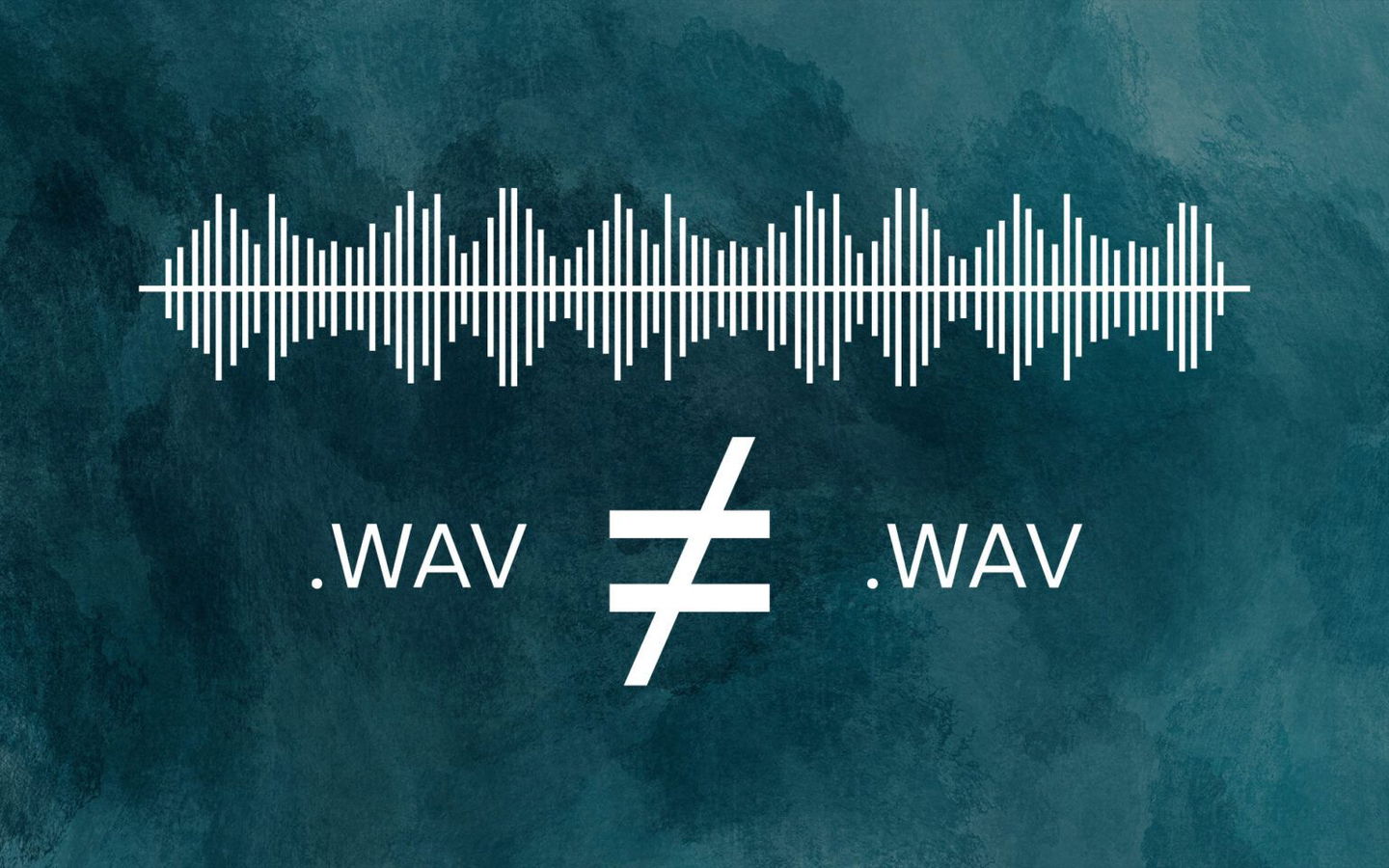 Featured image for One WAV or the other (WAV formats explained)