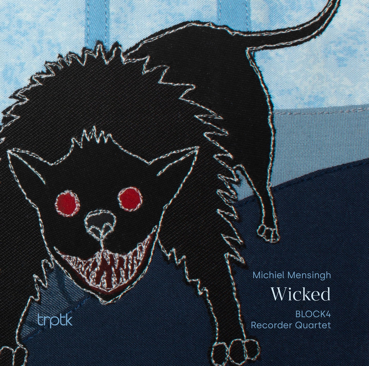 Album cover for Mensingh: Wicked by BLOCK4 Recorder Quartet