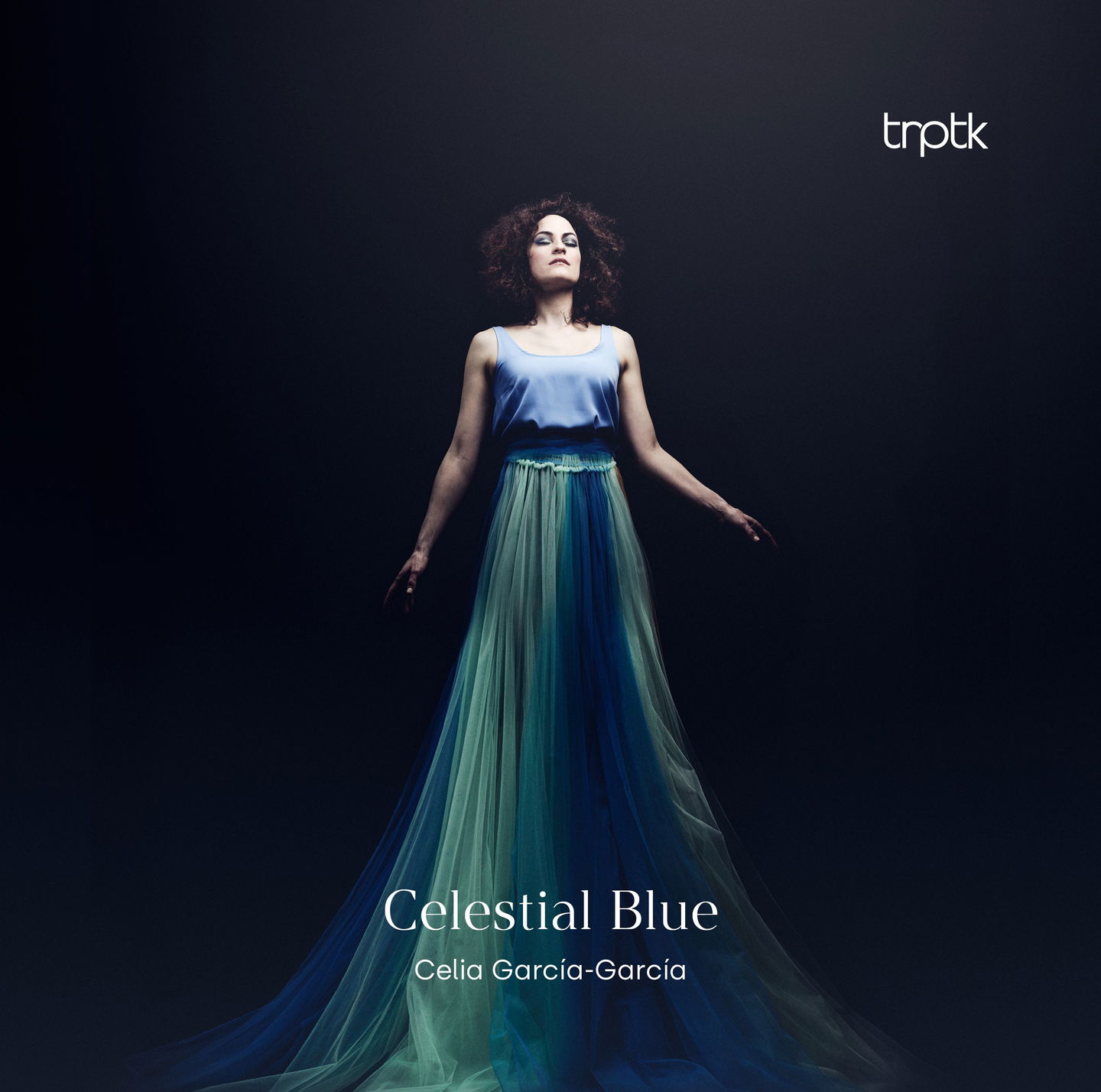 Album cover for Celestial Blue by Celia García-García