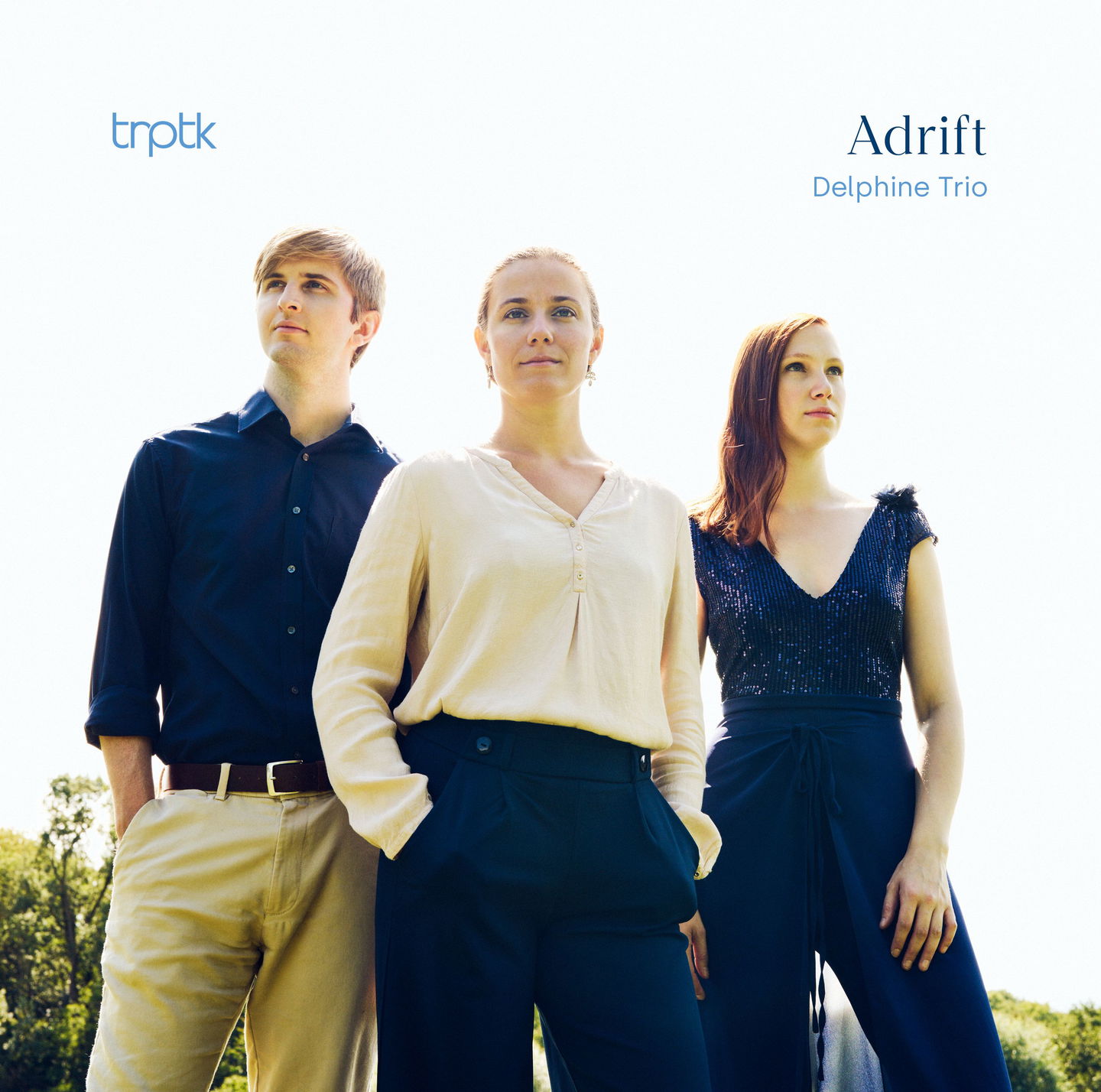 Album cover for Adrift by Delphine Trio