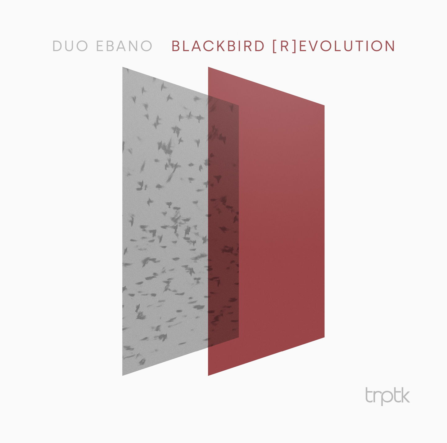 Album cover for Blackbird (r)evolution by Duo Ebano