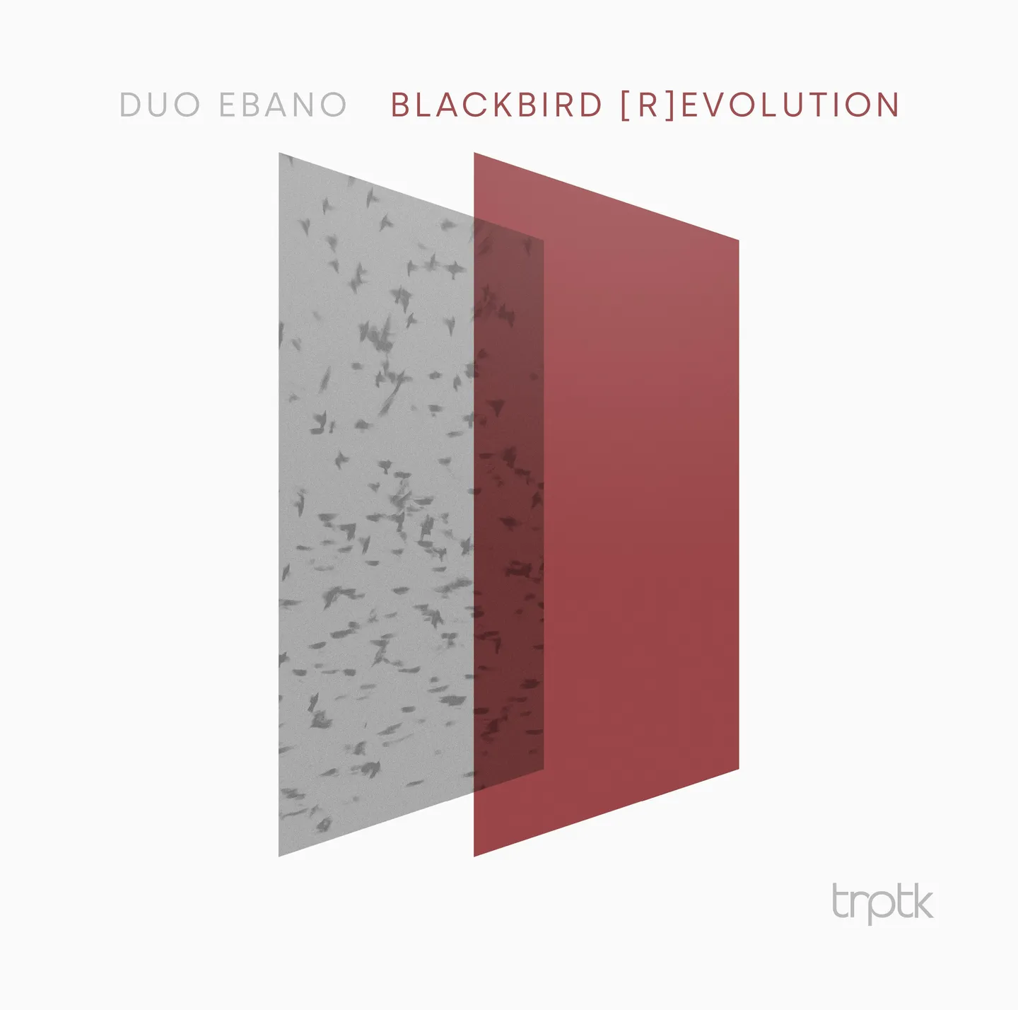 Album cover for Blackbird (r)evolution by Duo Ebano