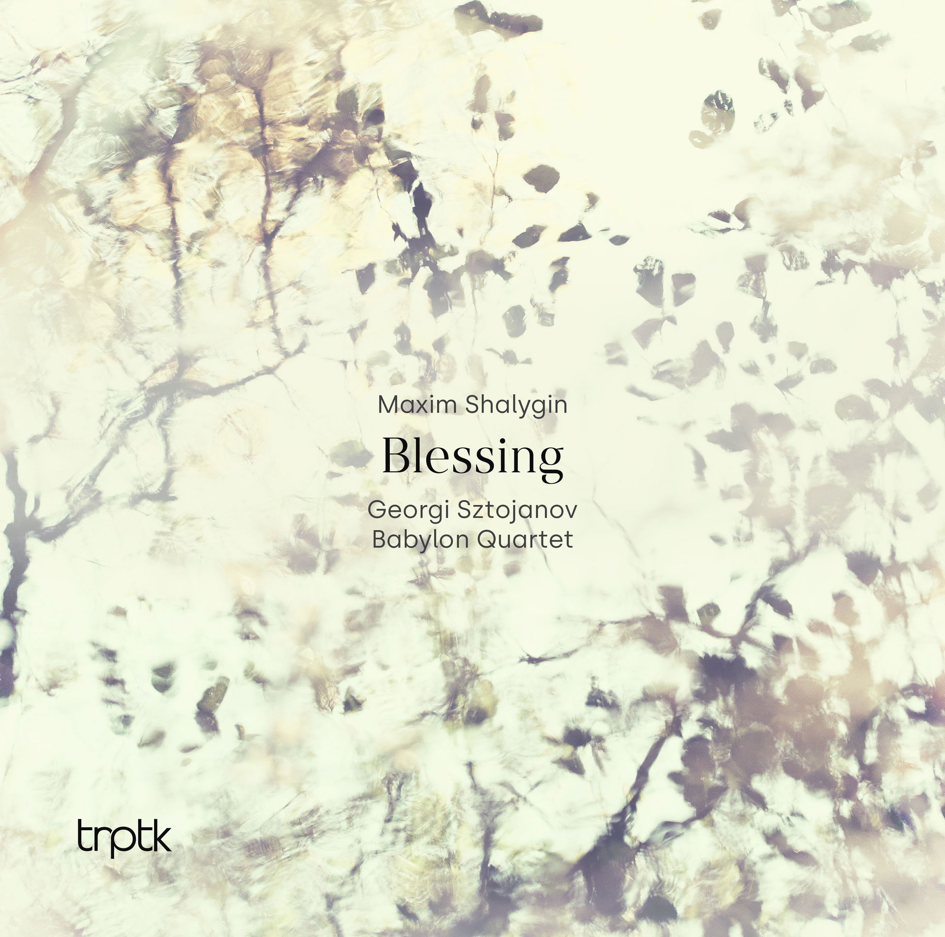 Album cover for Shalygin: Blessing by Georgi Sztojanov & Babylon Quartet