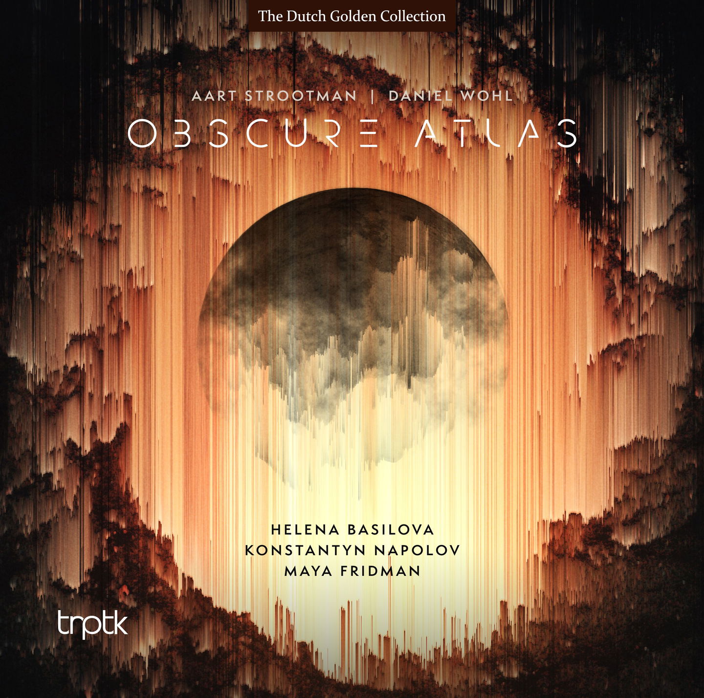 Album cover for Obscure Atlas by Helena Basilova, Konstantyn Napolov & Maya Fridman