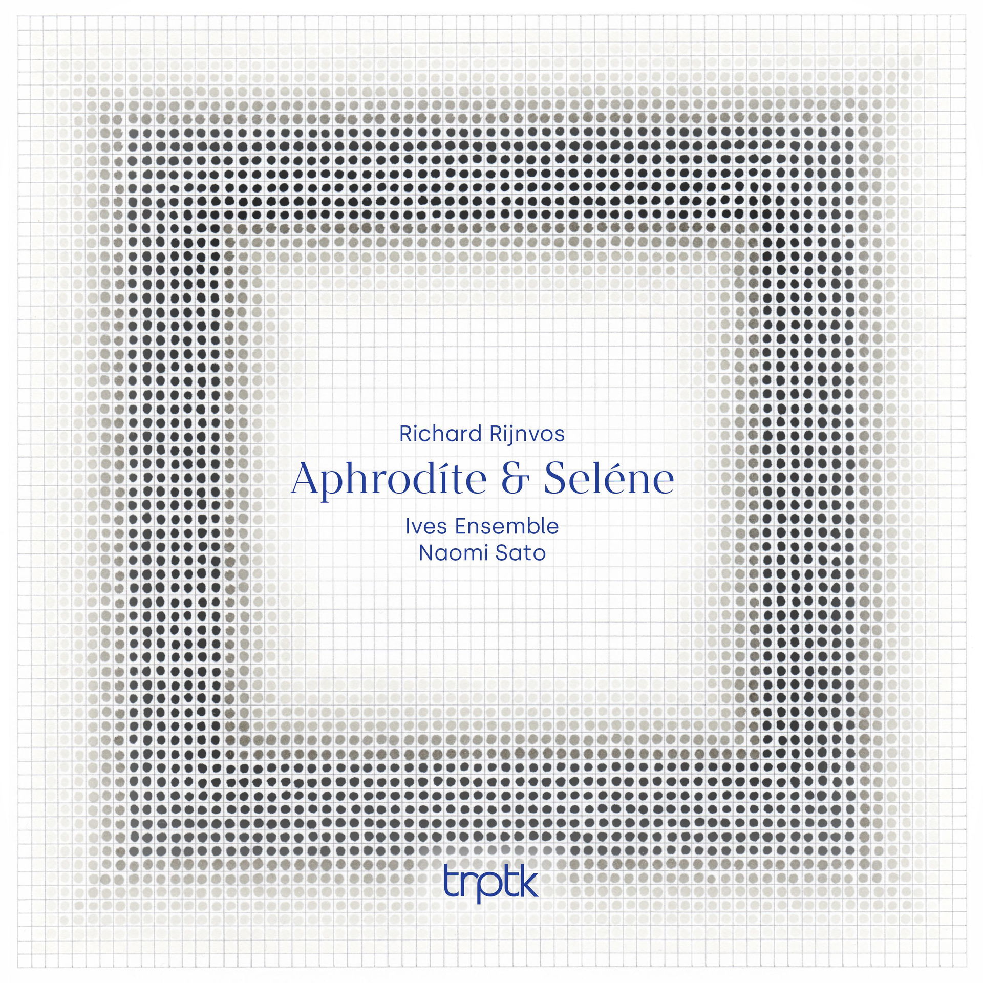 Album cover for Rijnvos: Aphrodíte & Seléne by Ives Ensemble & Naomi Sato
