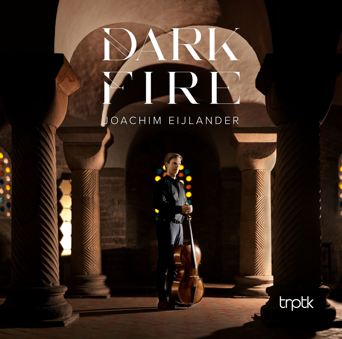 Album cover for Dark Fire by Joachim Eijlander
