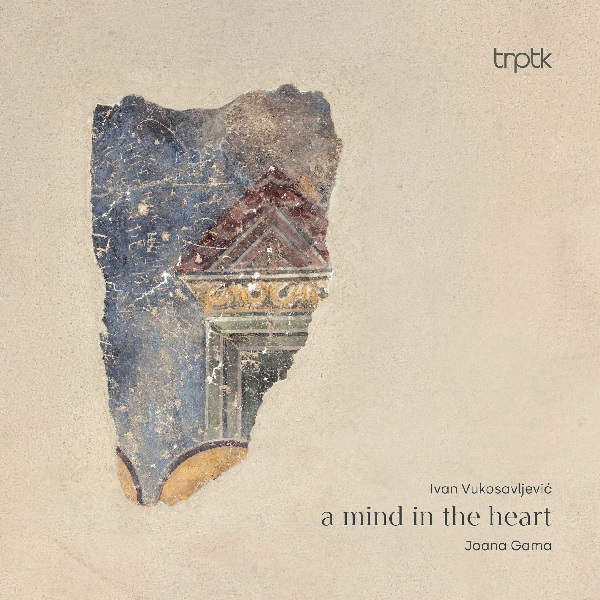 Album cover for Vukosavljević: a mind in the heart by Joana Gama