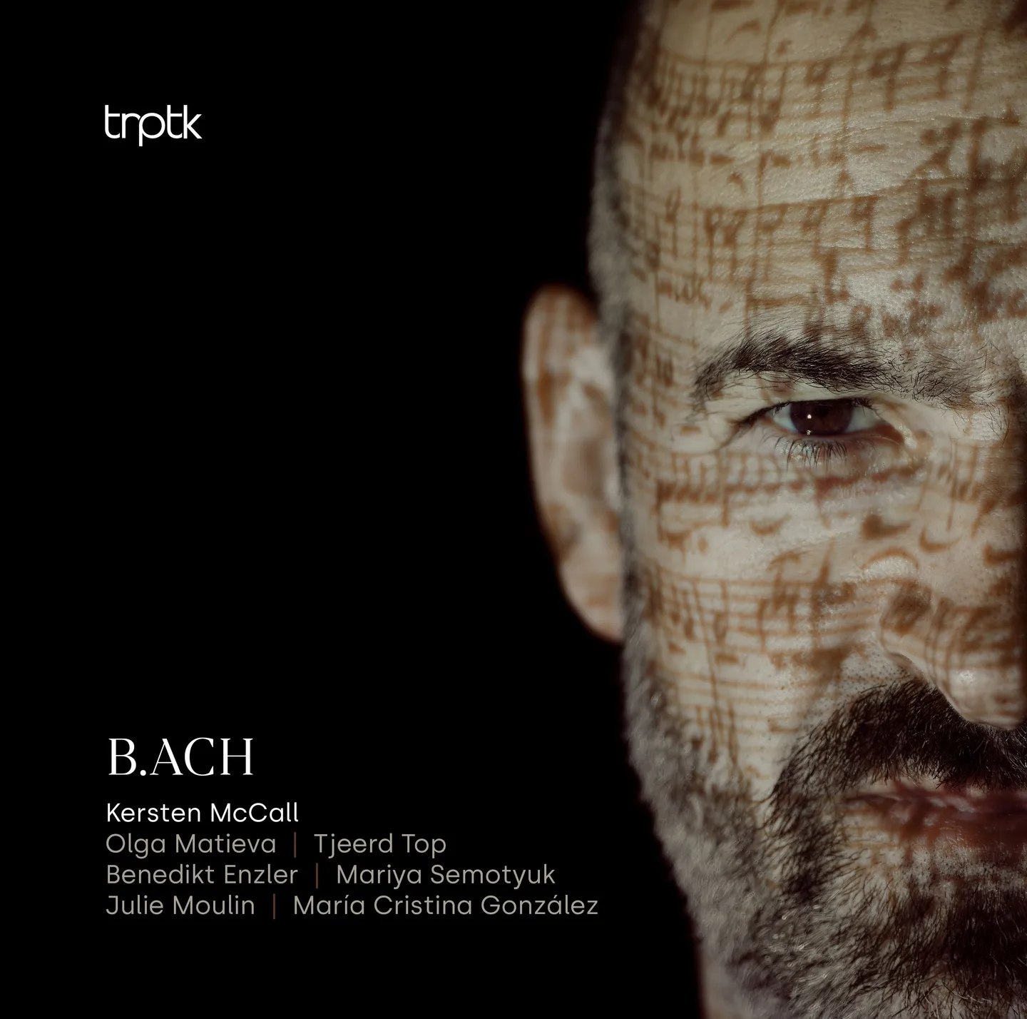 Album cover for B.ACH by Kersten McCall