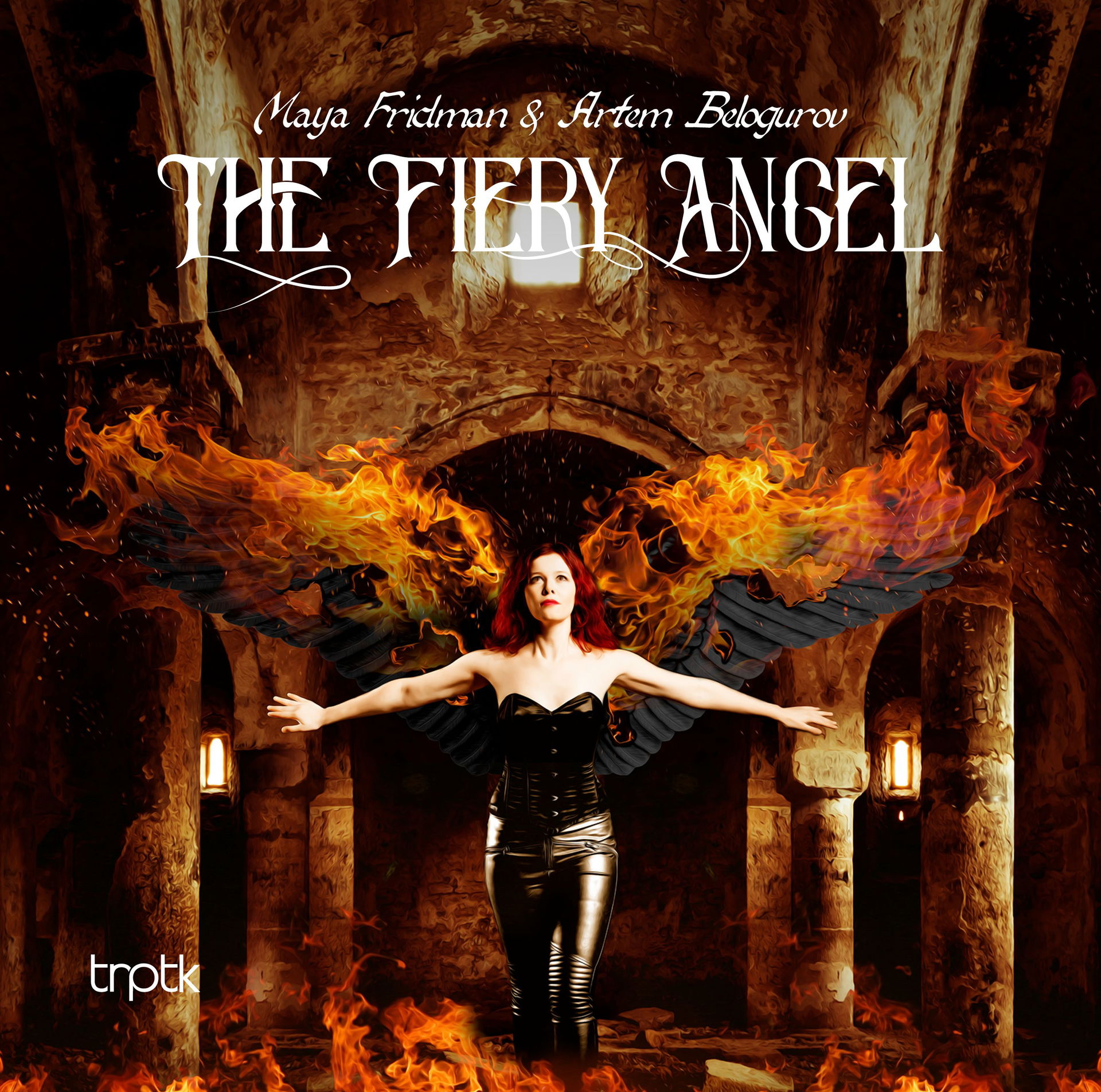 Album cover for The Fiery Angel by Maya Fridman & Artem Belogurov