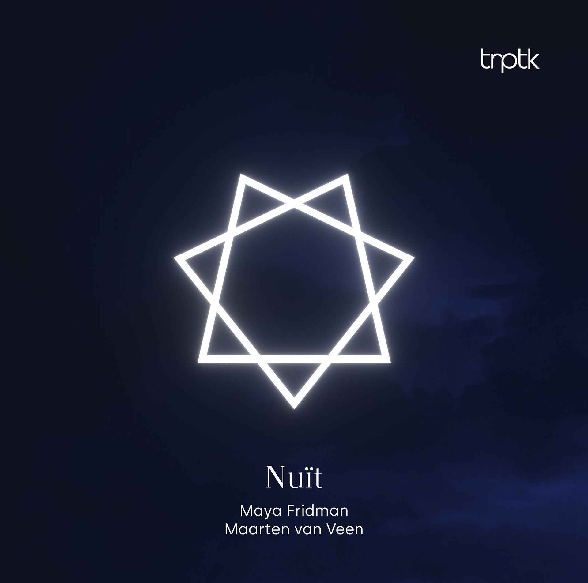 Album cover for Nuït by Maya Fridman & Maarten van Veen