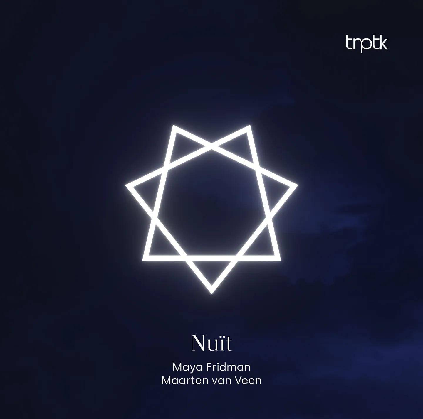 Album cover for Nuït by Maya Fridman & Maarten van Veen
