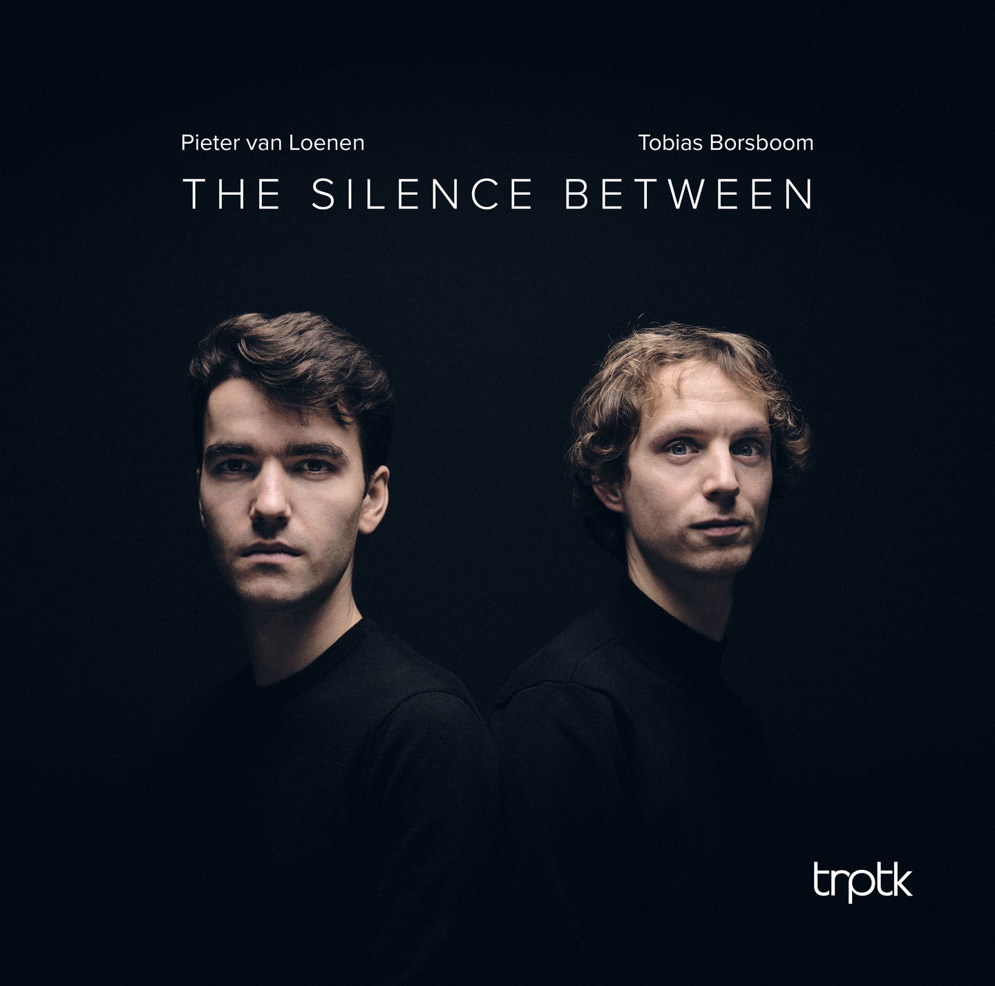 Album cover for The Silence Between by Pieter van Loenen & Tobias Borsboom