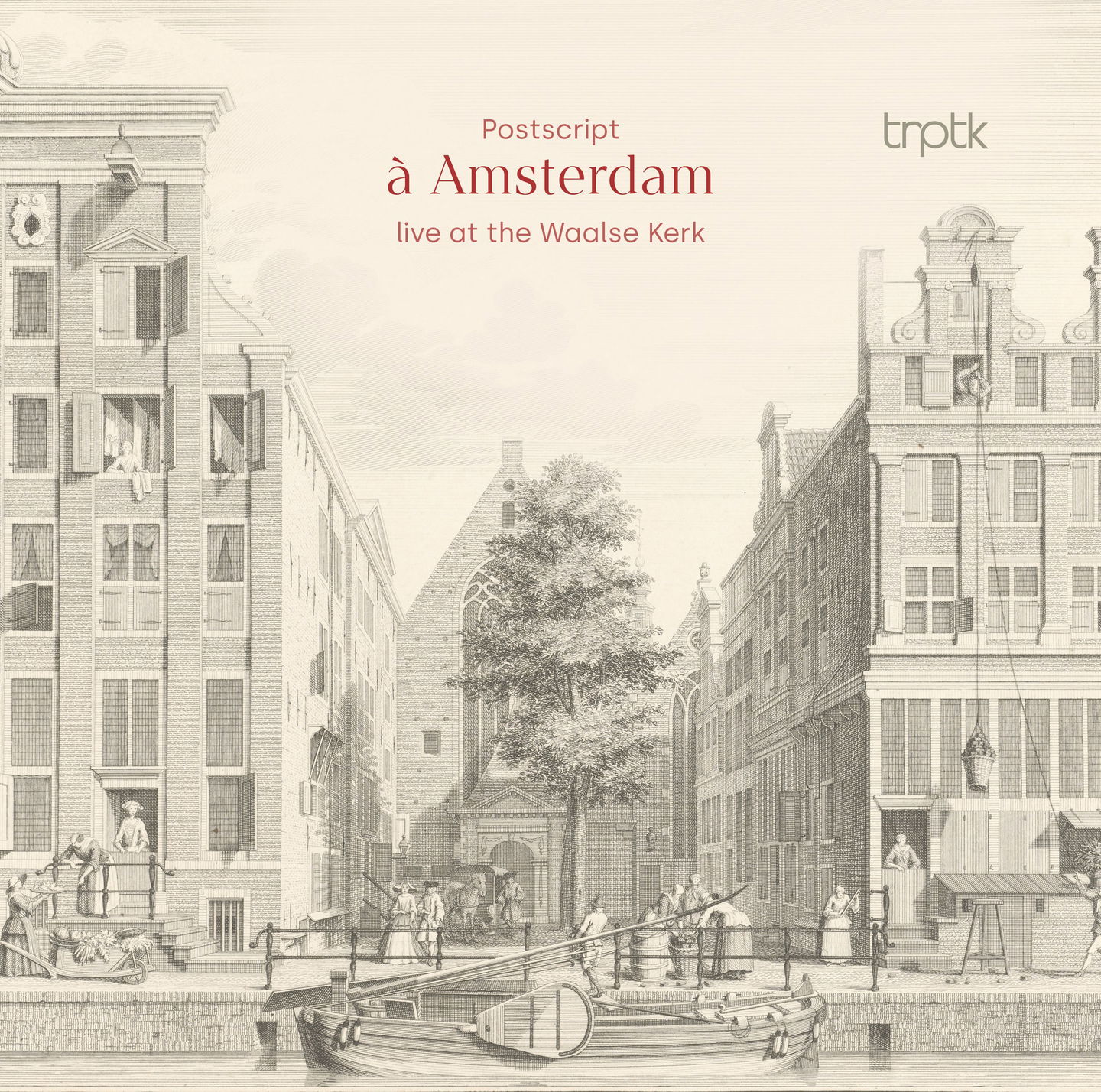 Album cover for à Amsterdam by Postscript