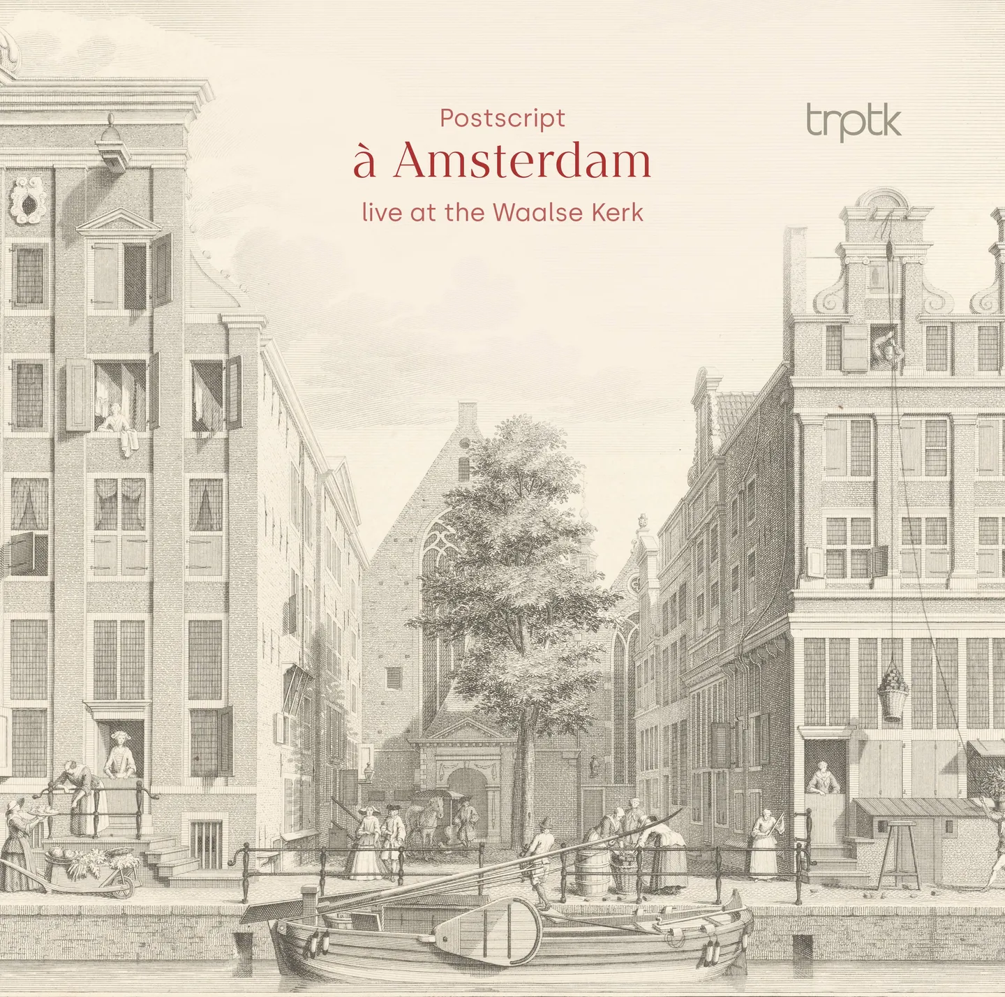 Album cover for à Amsterdam by Postscript